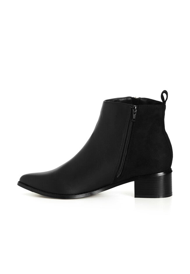 WIDE FIT Lucia Ankle Boot - black, BLACK, alternate image number 3