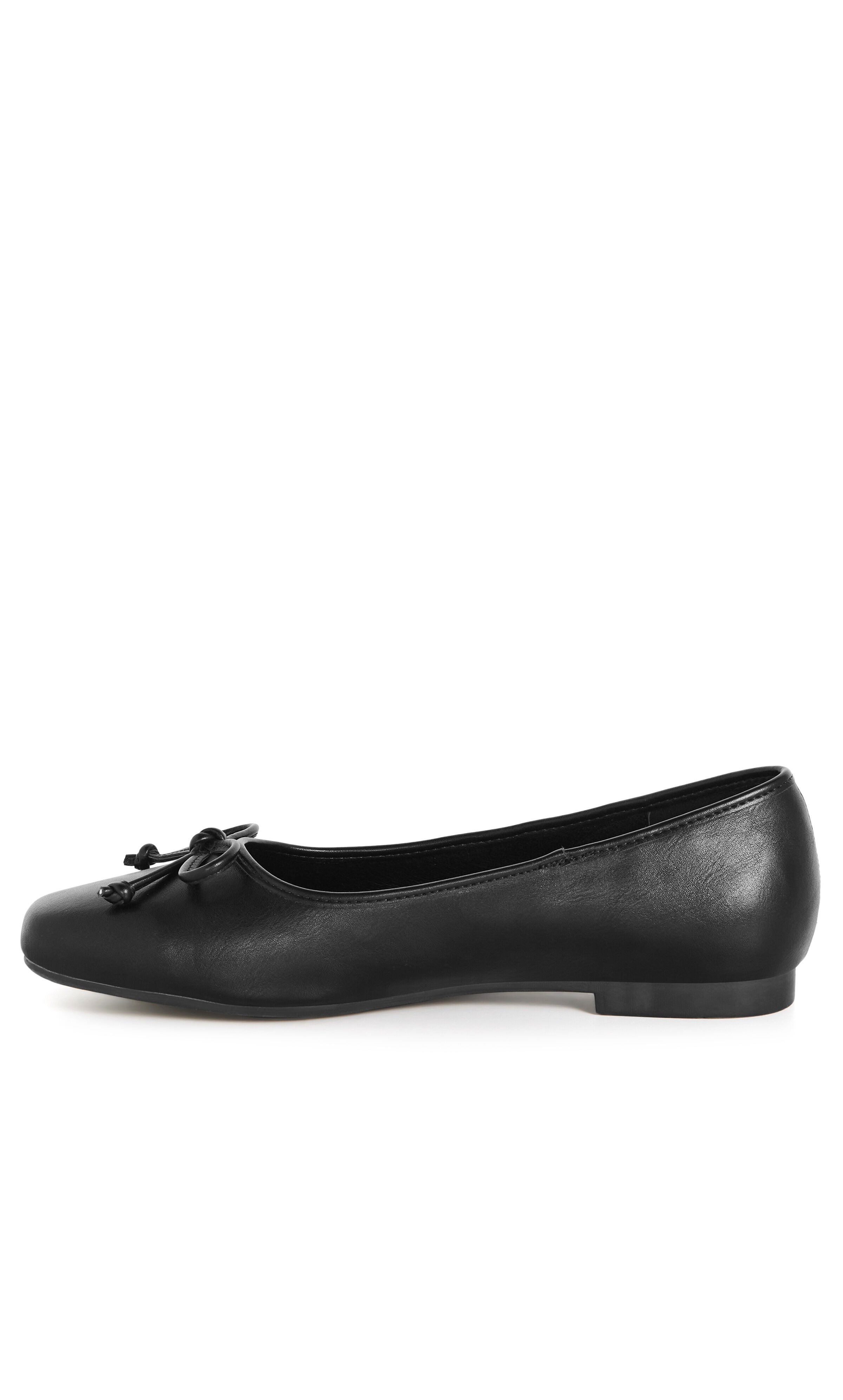 WIDE FIT Ella Ballet Flat - black, BLACK, alternate image number 3