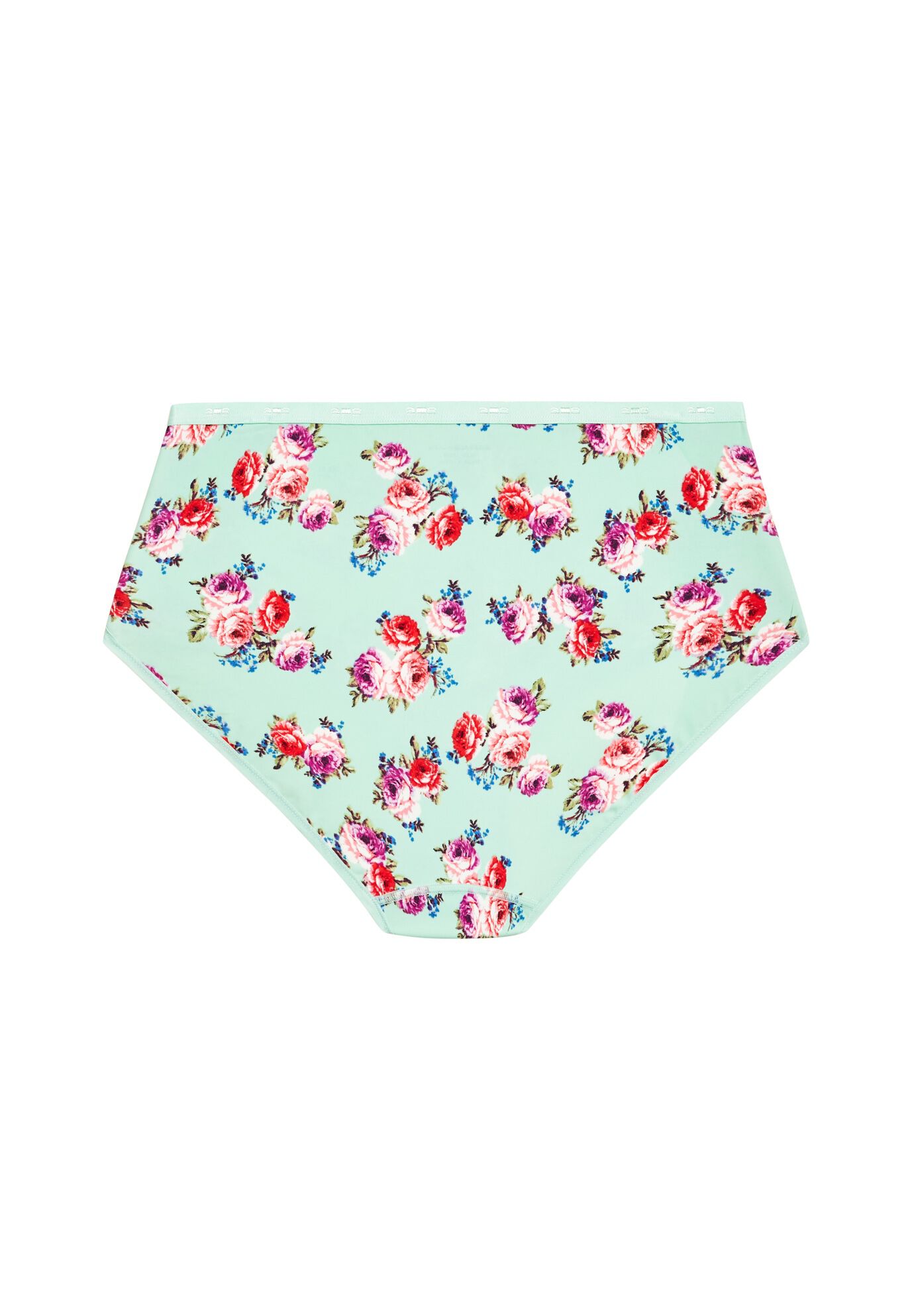 Fashion Microfiber Full Brief, MINT FLORAL, alternate image number 3