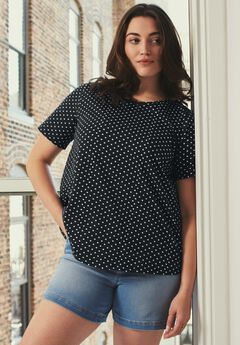 Criss-Cross Back Tee
