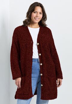 Amber Boucle Cardigan