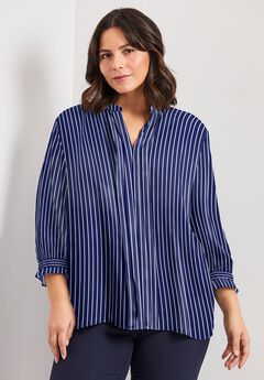Pintuck Popover Top