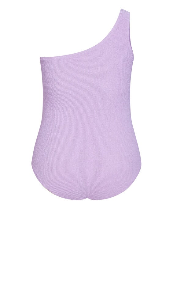Izzy One  Shoulder 1 Piece - violet, PURPLE, alternate image number 4