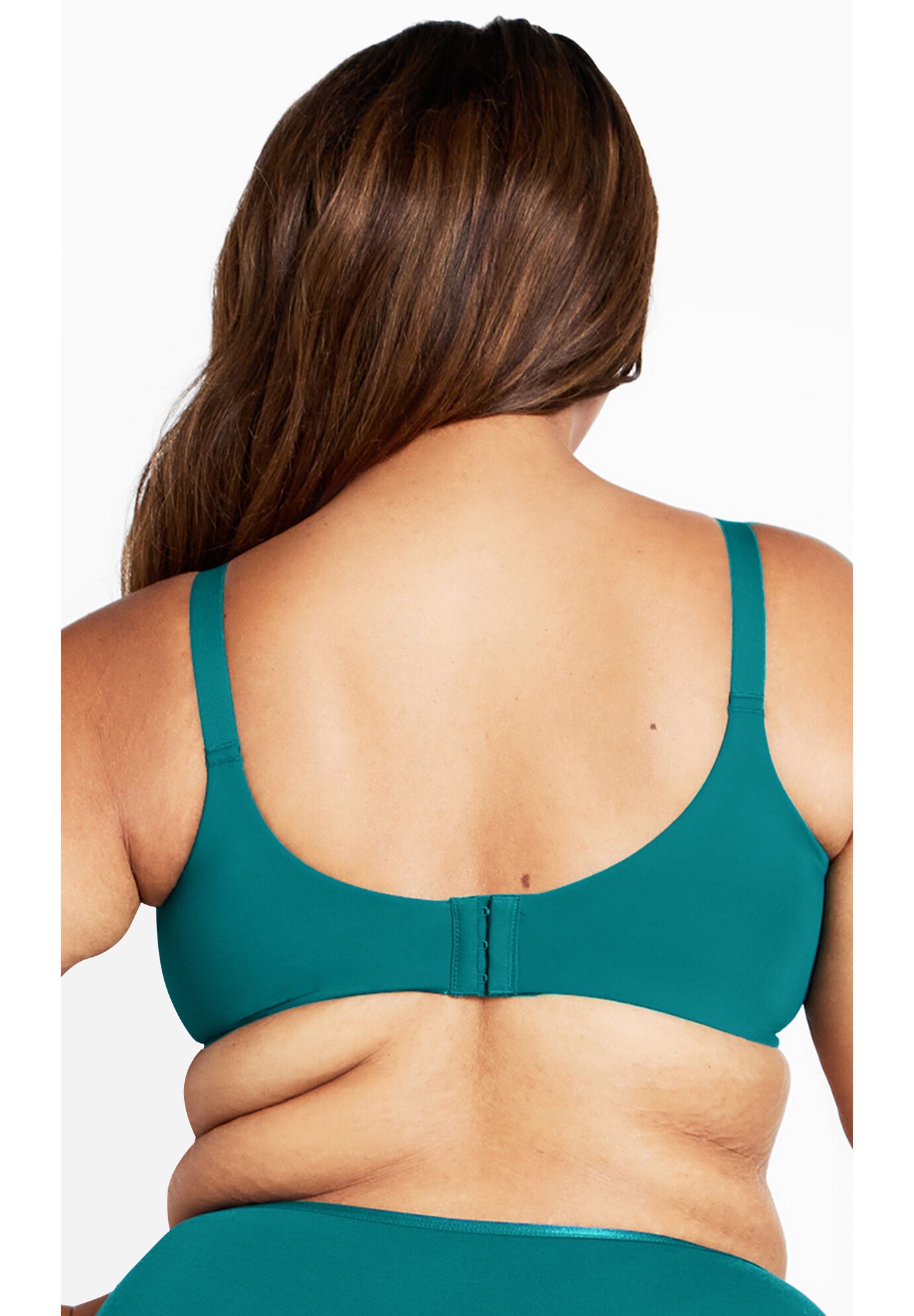 Fashion Smooth Back Bra, DEEP TEAL, on-hover image number 1