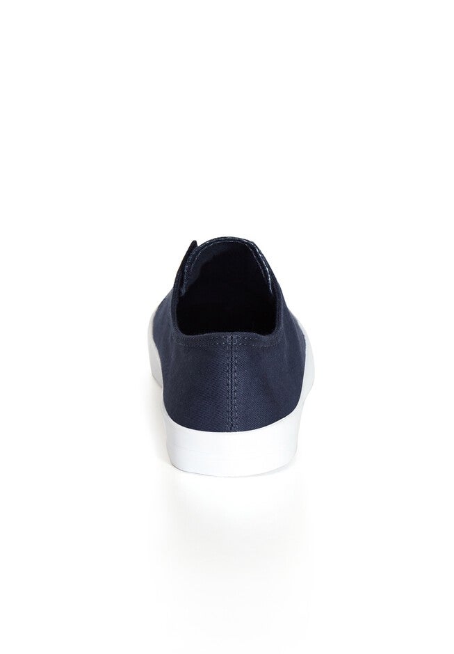 Laceless Sneaker, NAVY, alternate image number null