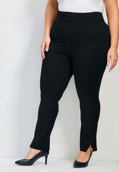 Eva Split Detail Ponte Pant