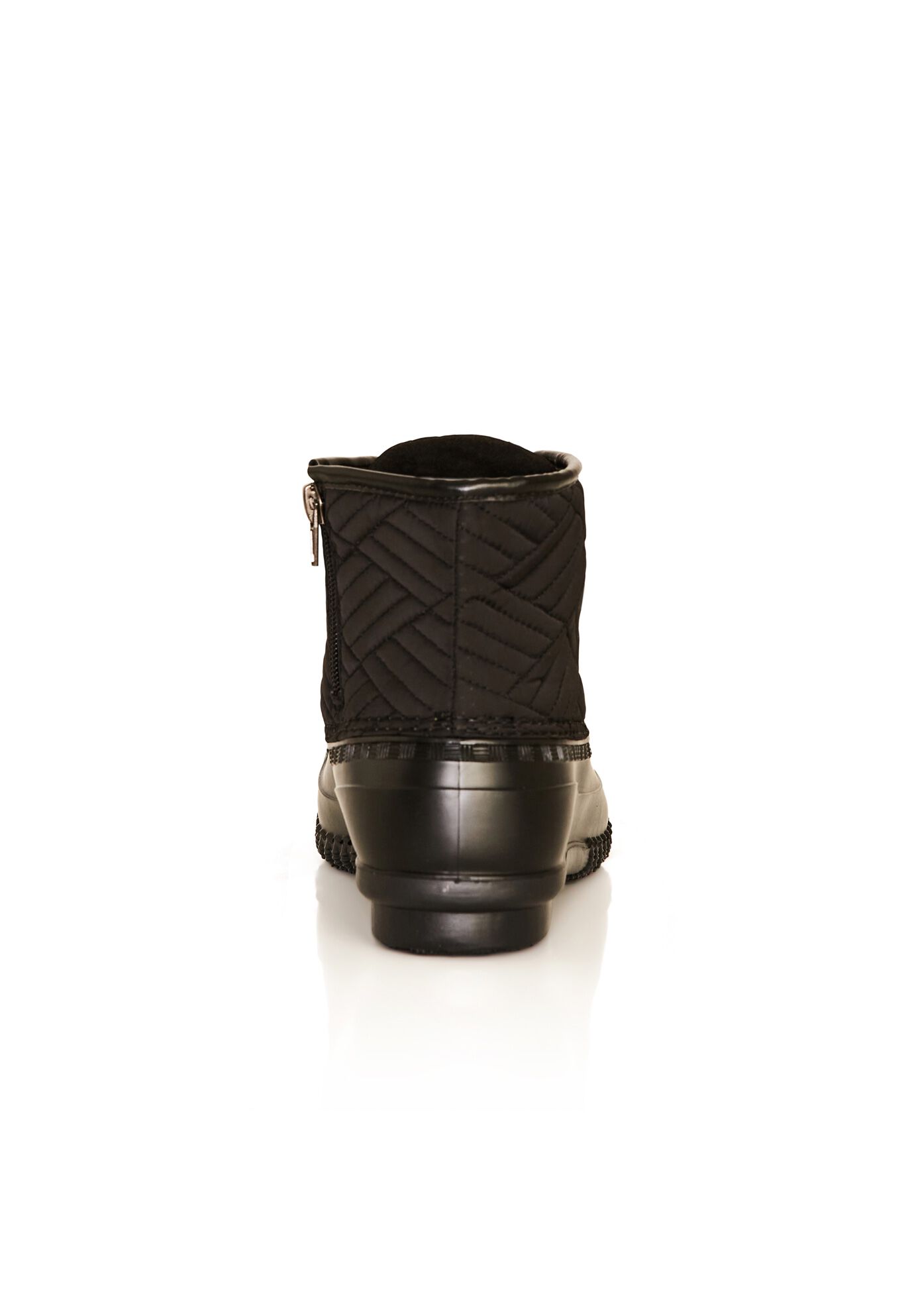 Mona Quilted Weather Boot, BLACK, alternate image number 3