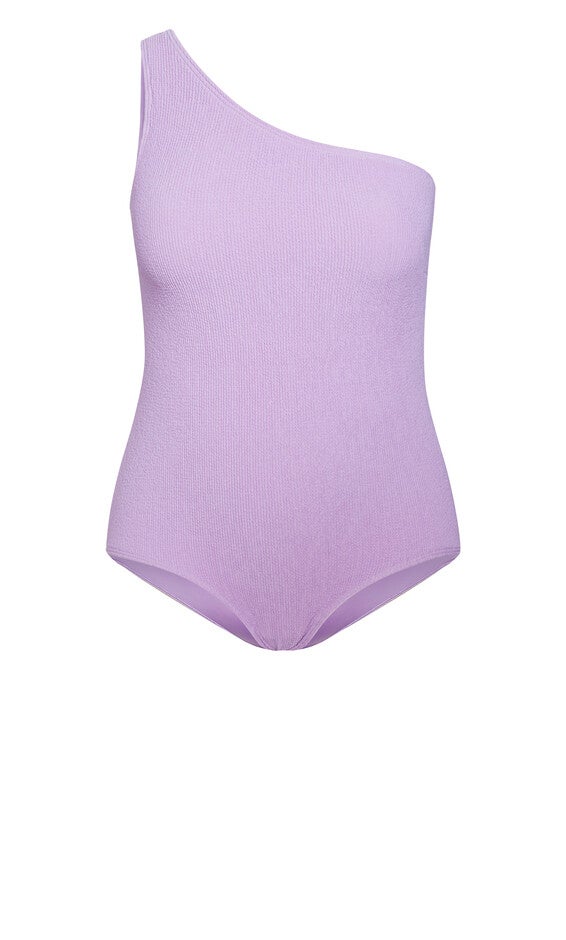Izzy One  Shoulder 1 Piece - violet, PURPLE, alternate image number 3
