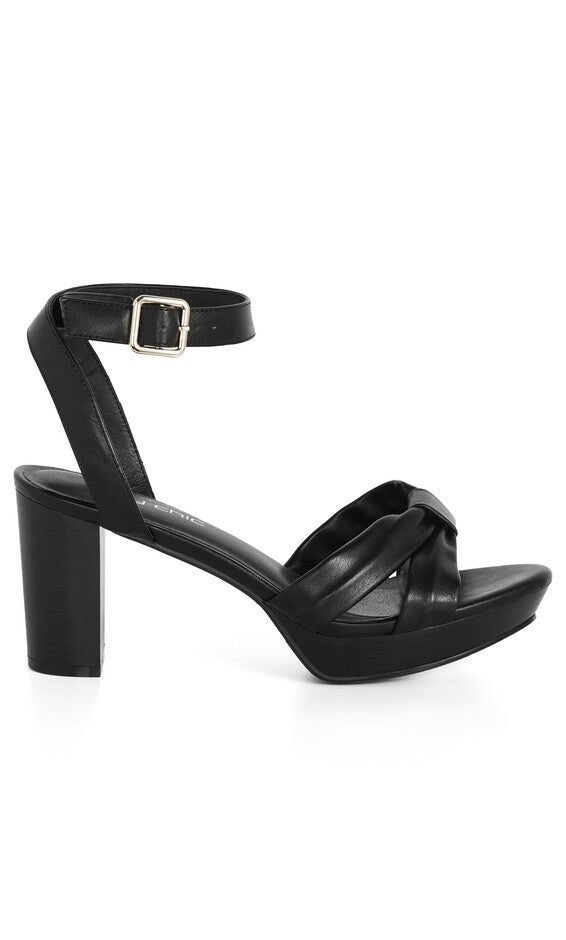 WIDE FIT Leah Platform - black, BLACK, hi-res image number null