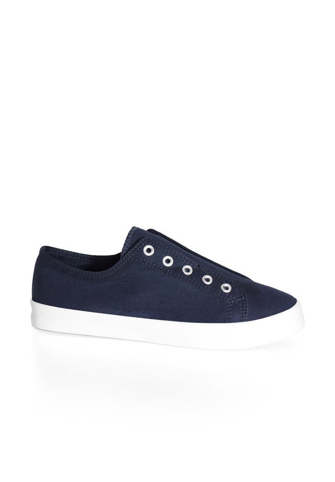 Laceless Sneaker, NAVY, hi-res image number null