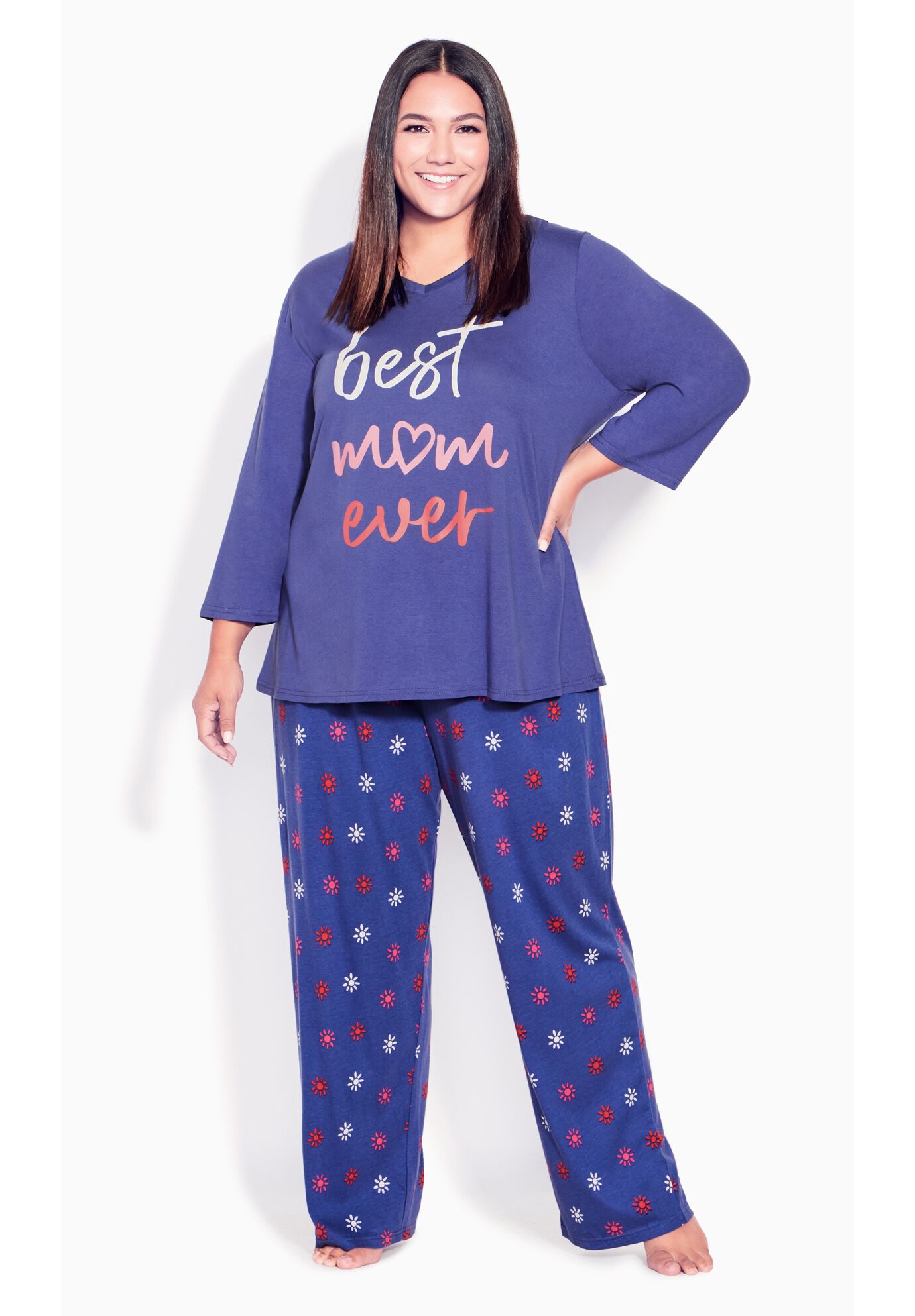 Best Mom Sleep Top, BEST MOM, on-hover image number 1