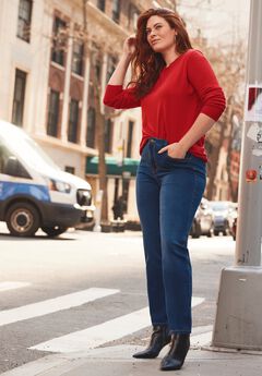 Butter Denim Straight Leg Jean