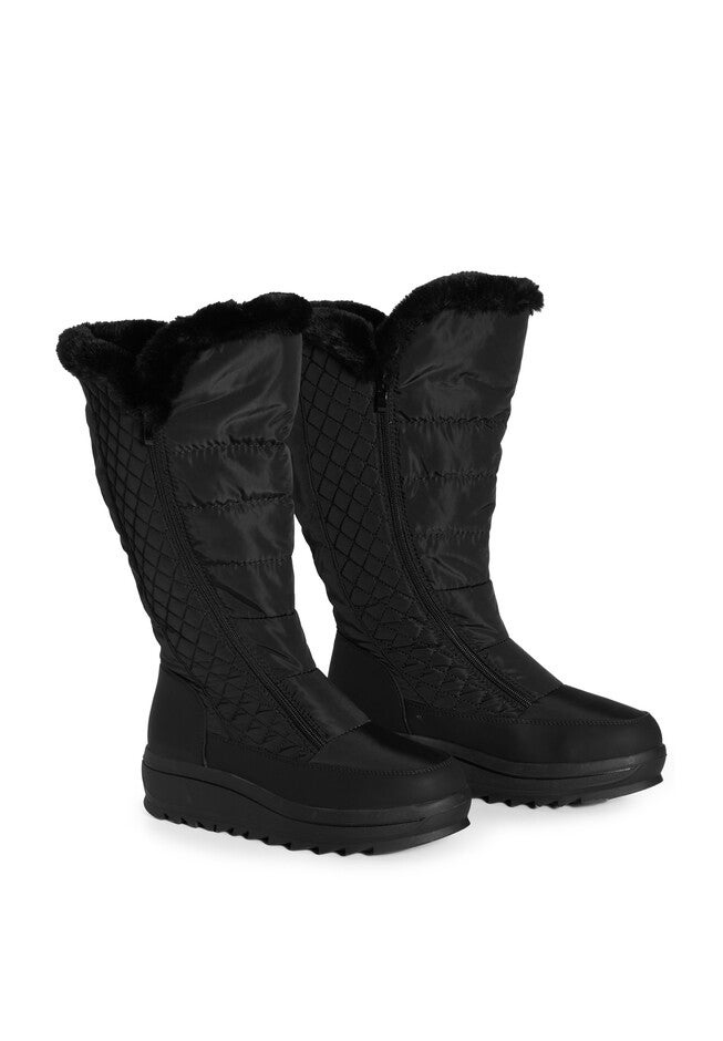 Fiona Cold Weather Boot, BLACK, alternate image number 4