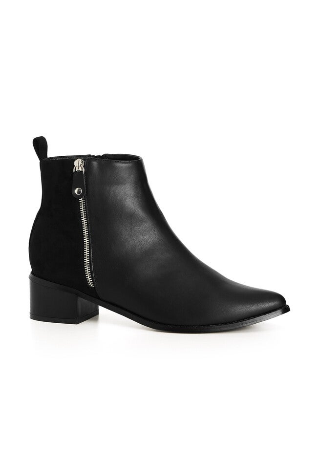 WIDE FIT Lucia Ankle Boot - black, BLACK, hi-res image number 0