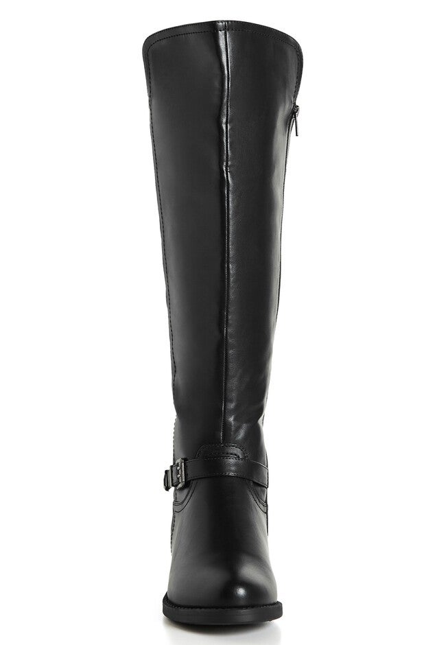 Ivory Tall Boot, BLACK, alternate image number null