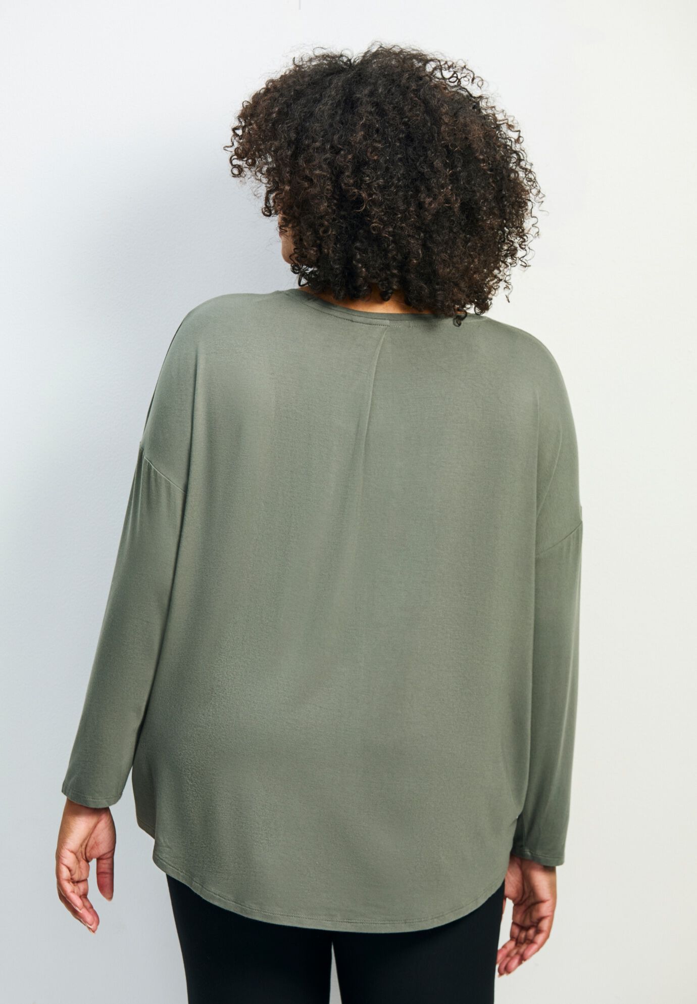 Taya Essential Top, OLIVE, alternate image number 2