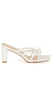 WIDE FIT Ava Mule - off white