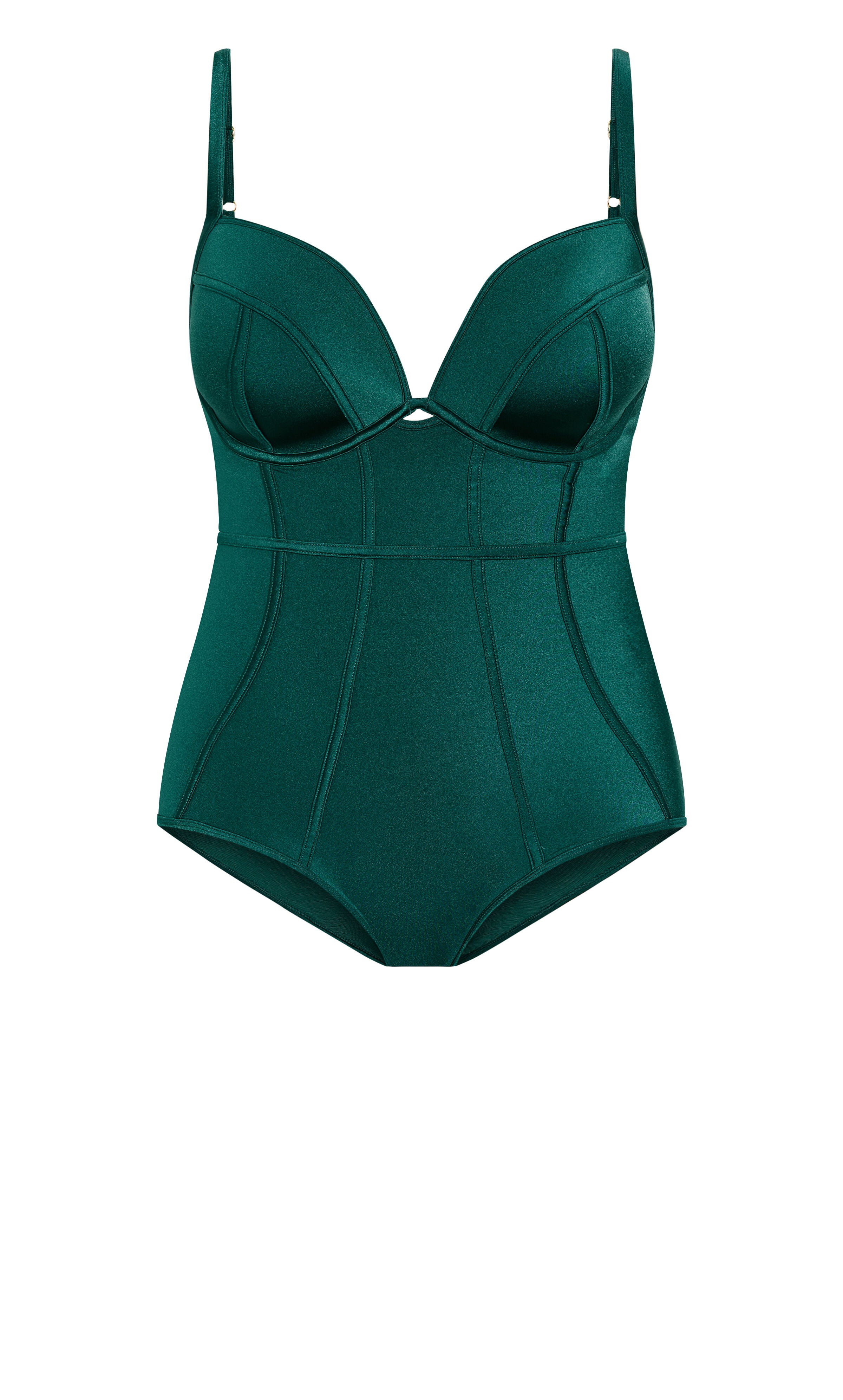 Grenada Underwire 1 Piece - emerald, GREEN, alternate image number 8