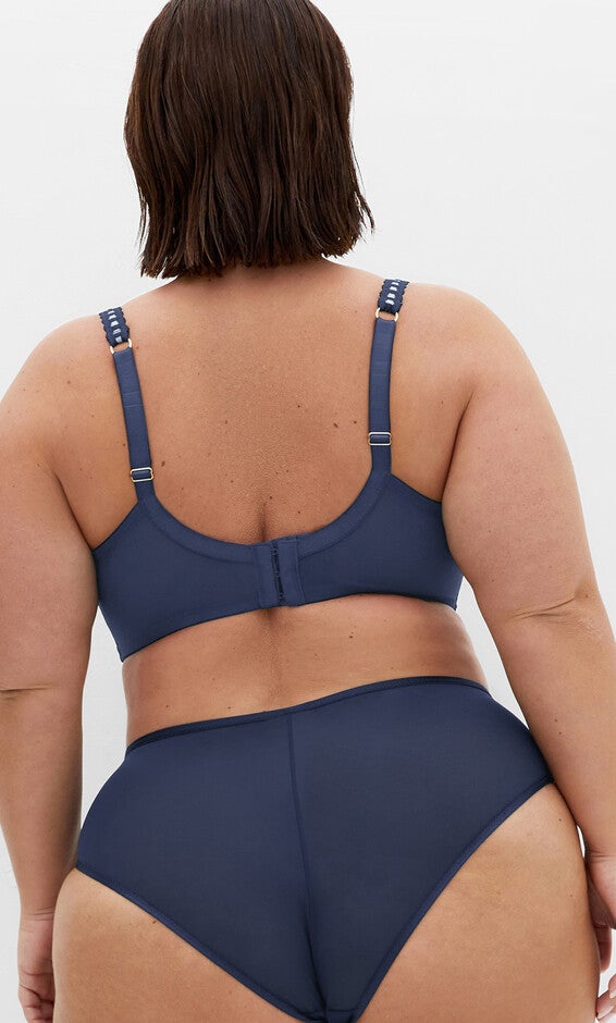 Leyla Contour Bra - french navy, BLUE, alternate image number null
