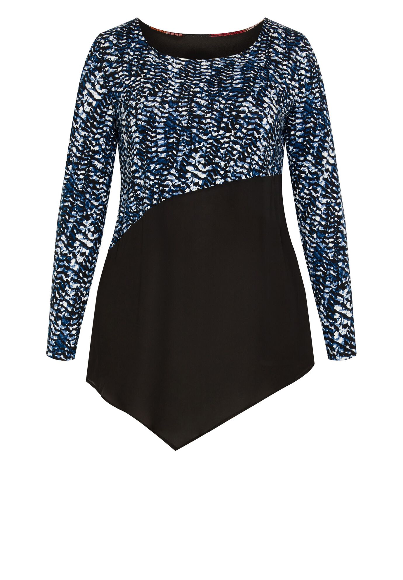 Carla Top, ABSTRACT BLUE, alternate image number 2