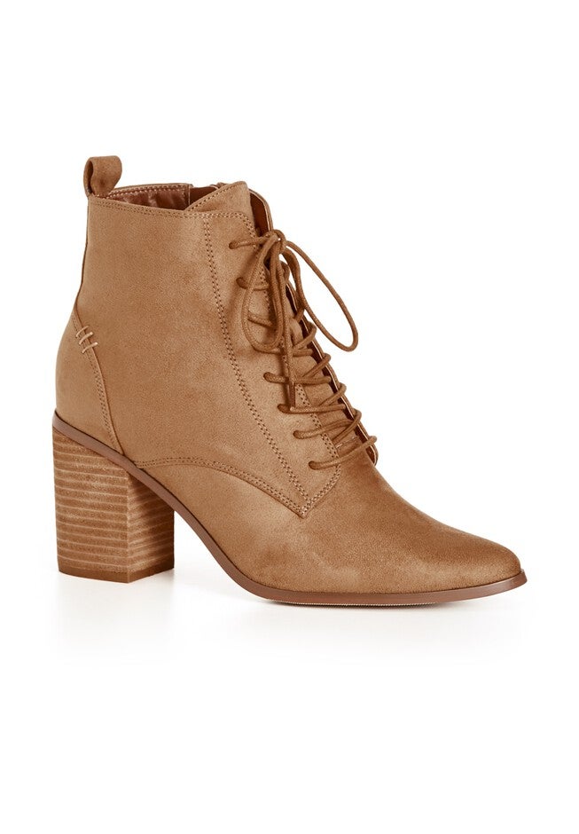 WIDE FIT Calista Ankle Boot - tan, TAN, hi-res image number null