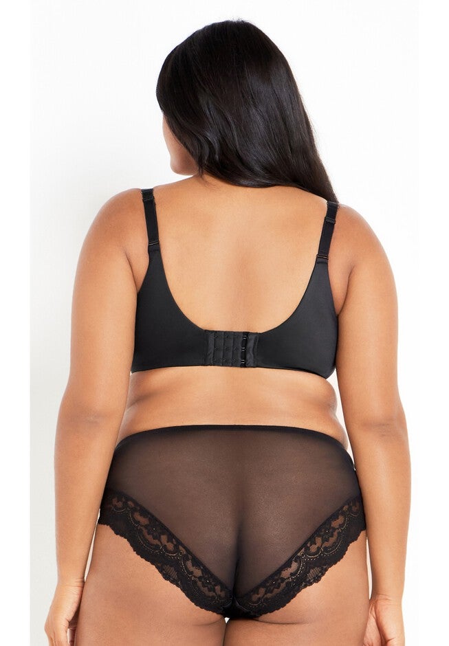 Smooth & Chic T-Shirt Bra - black, BLACK, on-hover image number null