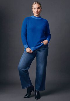 Corinne Contrast Rib Sweater
