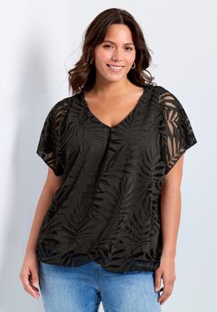 Elora Burnout Top