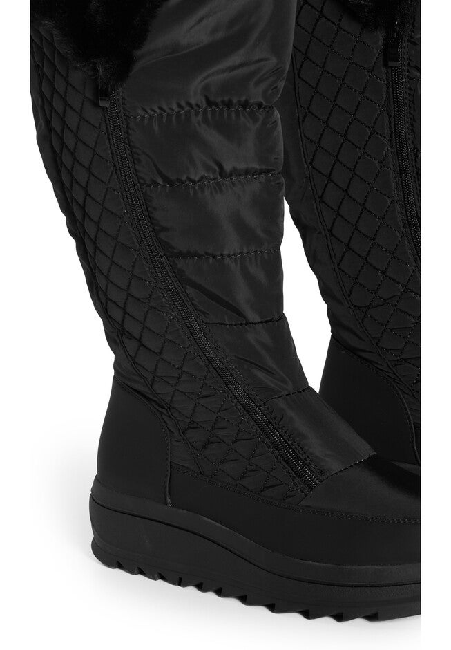 Fiona Cold Weather Boot, BLACK, alternate image number 6