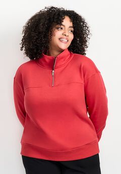Piper Half-Zip Sweat Top
