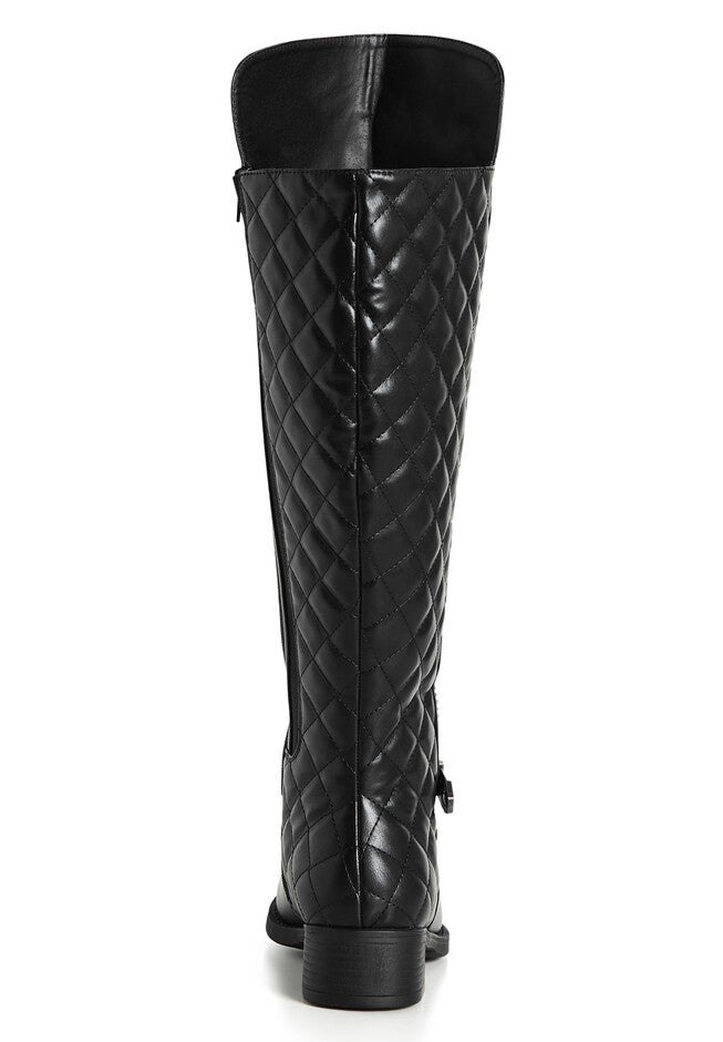 Ivory Tall Boot, BLACK, on-hover image number null