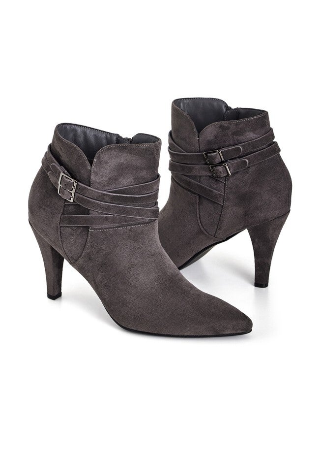 WIDE FIT Sultry Ankle Boot - steel, STEEL, alternate image number null