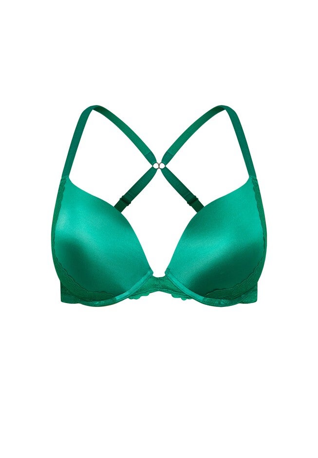 Allure Push Up Bra - kelly green, GREEN, alternate image number null
