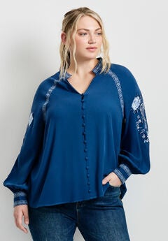 Chloe Embroidered Blouse