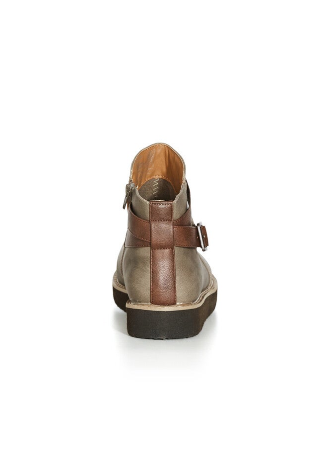 Valentina Wide Width Ankle Boot, GREY, on-hover image number null