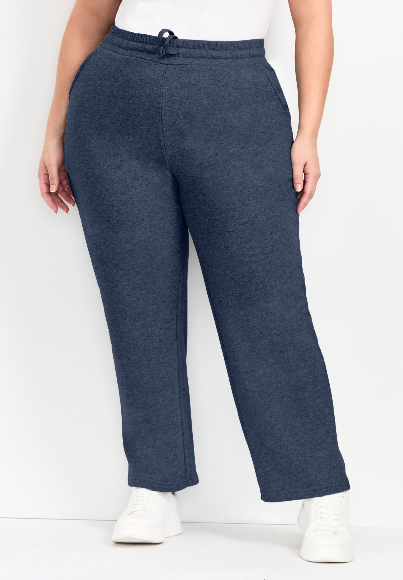 Piper Wide Leg Sweatpant, NAVY, hi-res image number 0