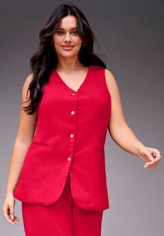 Button Front Vest