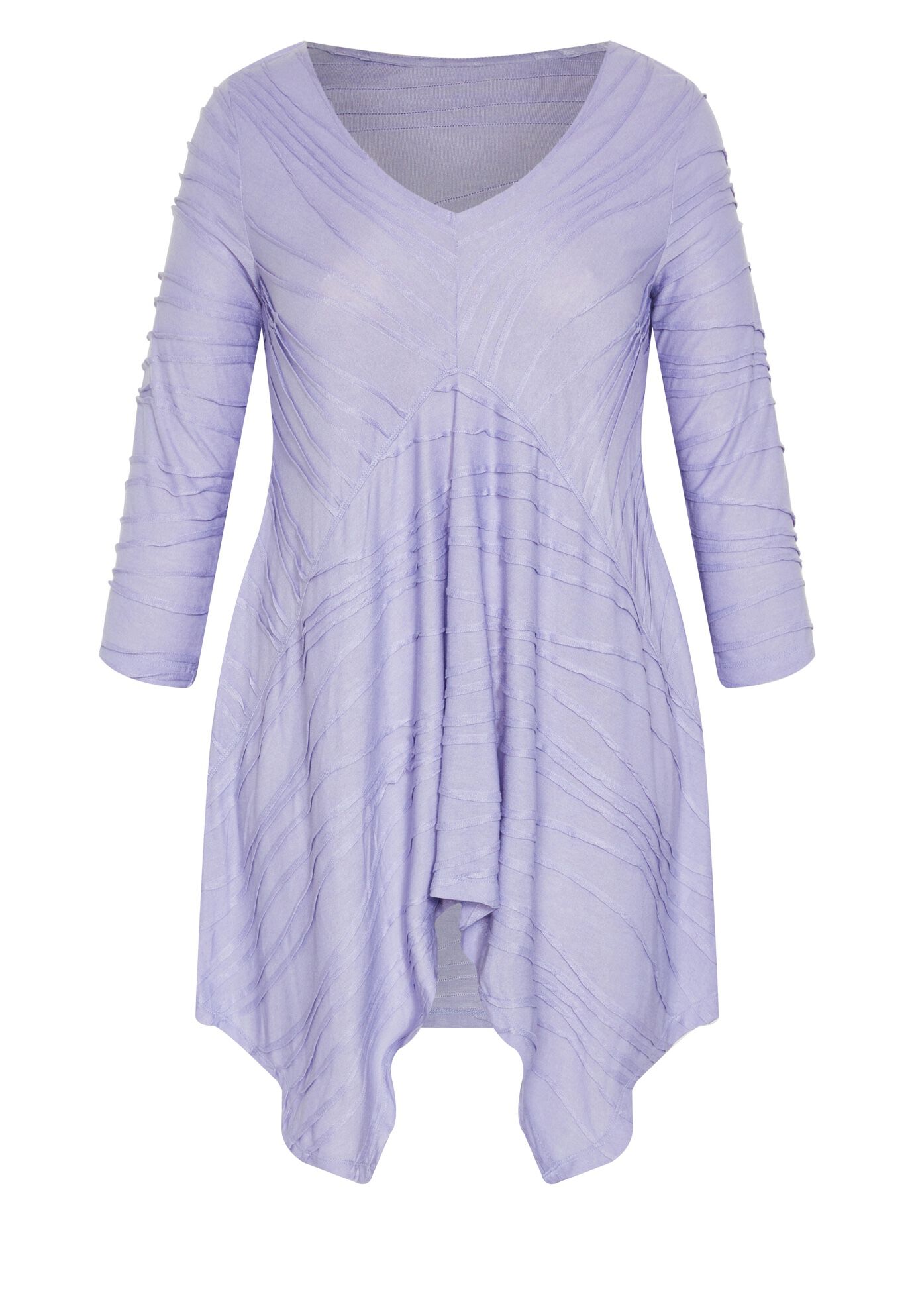 Finley Textured Tunic, WISTERIA, alternate image number 2