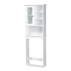 Campbell Wood Over The Toilet Bathroom Storage Cabinet Furniture