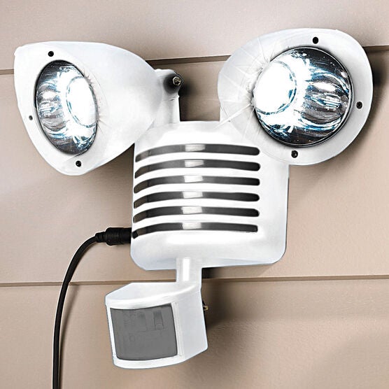 Solar Motion Sensor Security Light, WHITE, hi-res image number null