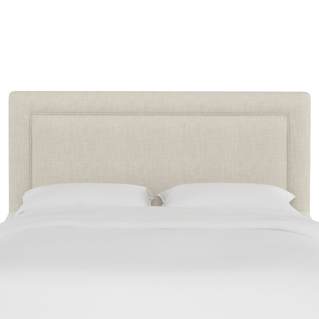 Linen Border Headboard, , on-hover image number 1