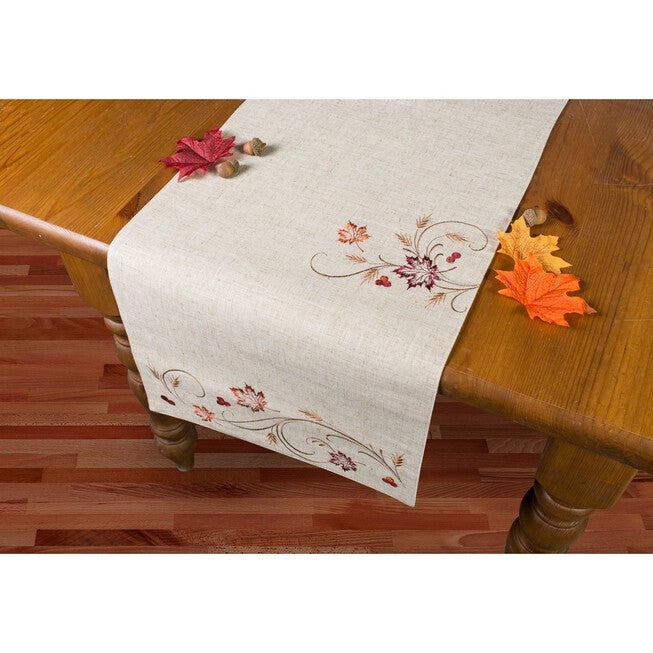 Table Runner Autumn Wheat, , alternate image number 2