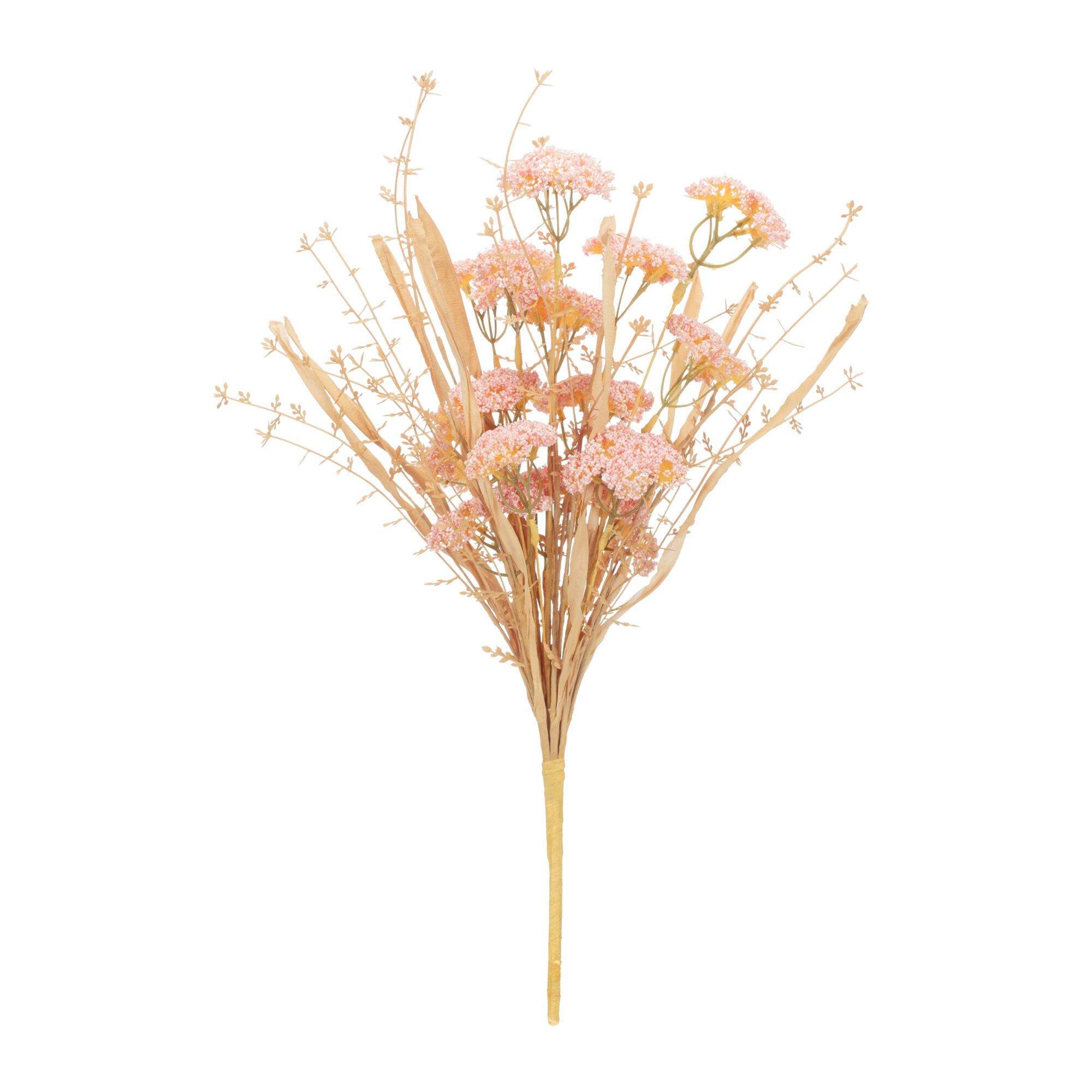 Blush Floral Grass Bush (Set of 2), PINK/BEIGE, alternate image number 1