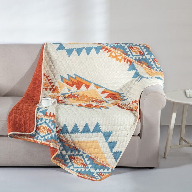 Horizon Throw Blanket, SUNSET, hi-res image number null