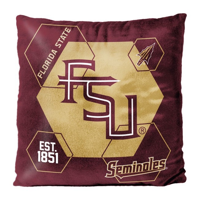 Florida State Connector Velvet Reverse Pillow, MULTI, hi-res image number 0