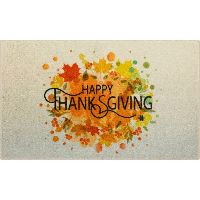 Thanksgiving Leaves Spice Kitchen Rug | Woman Within