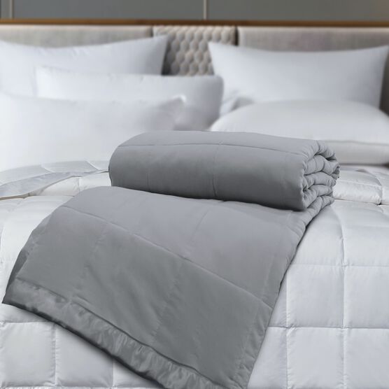 All Season Colored Microfiber Down Alternative Blanket, , alternate image number null