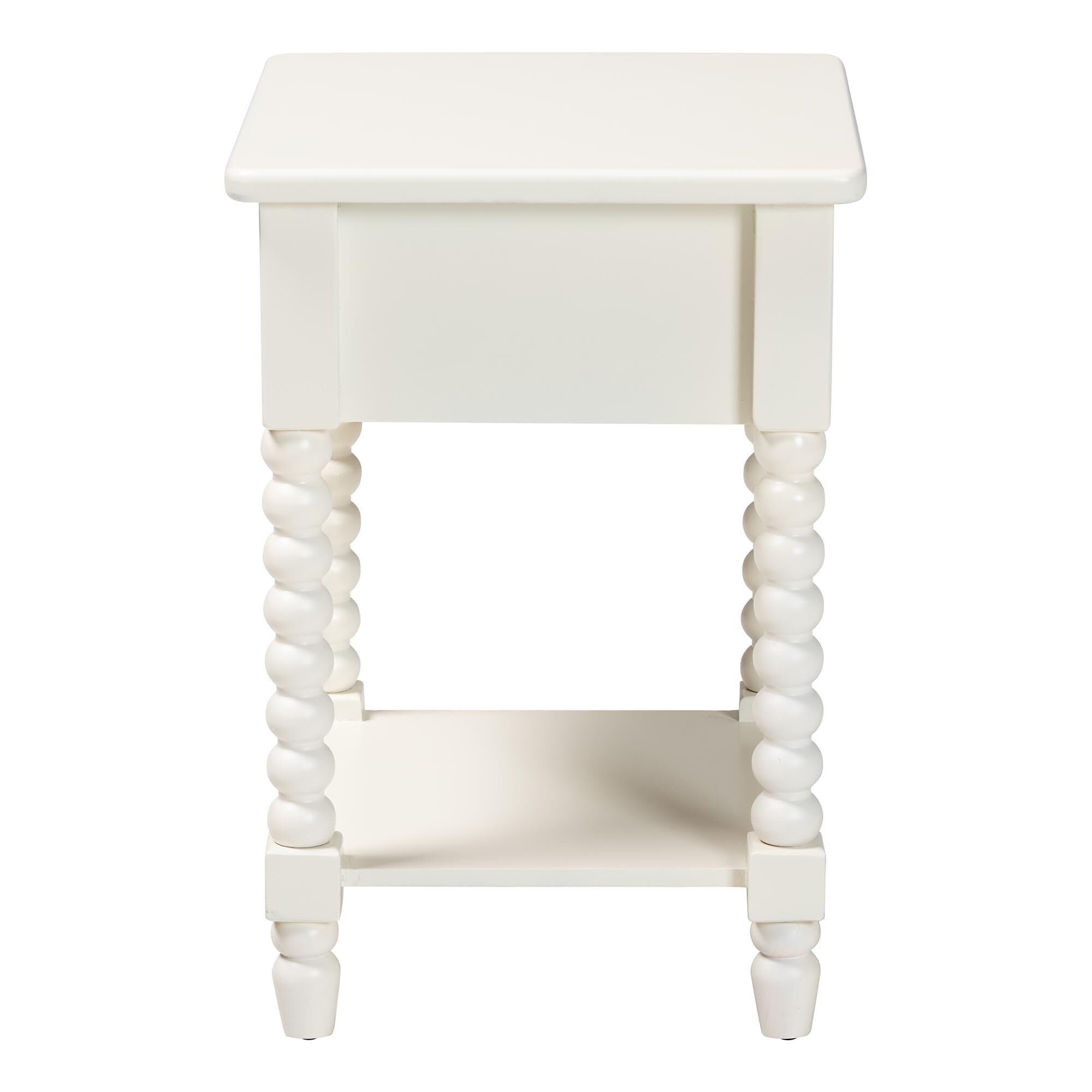 Raynera End Table, WHITE, alternate image number 4