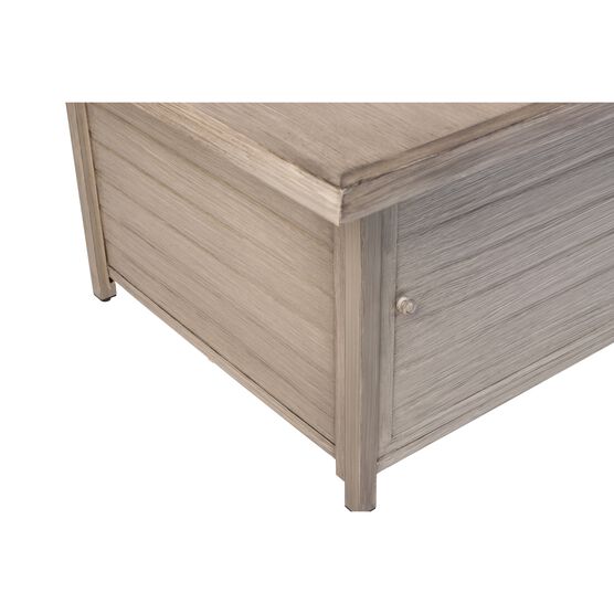 Langhorne Square Aluminum LPG Fire Pit in Barnwood, , alternate image number null