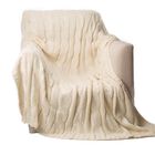 Battilo Home Cable Knit Throw Blanket, Acrylic Soft Cozy Snuggle Blanket, All Seasons Suitable for Adults and Kids, 50" x 60", , on-hover image number null